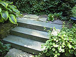 cut stone steps